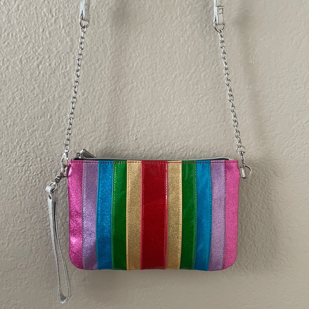 Rainbow shoulder bag